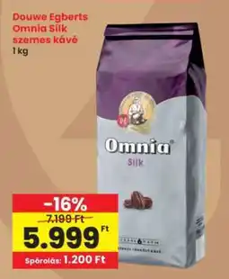 Interspar Douwe Egberts Omnia Silk szemes kávé ajánlat
