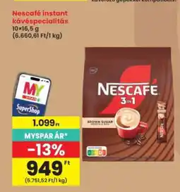 Interspar Nescafé instant kávéspecialitás ajánlat