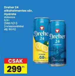 Interspar Dreher 24 alkoholmentes sör, Hydrate ajánlat