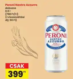 Interspar Peroni Nastro Azzurro ajánlat