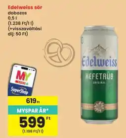 Interspar Edelweiss sör ajánlat