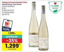 Interspar Varga Aranymetszés Friss ajánlat