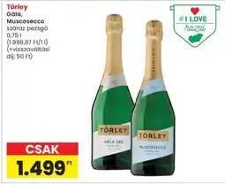 Interspar Törley Gála, Muscosecco ajánlat