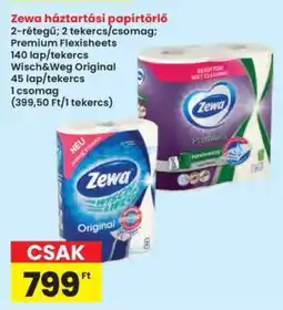 Interspar Zewa háztartási papírtörlő ajánlat