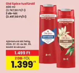 Interspar OLD SPICE Tusfürdő ajánlat
