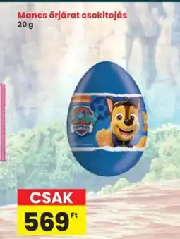 Interspar Mancs Őrjárat Csokitojás ajánlat