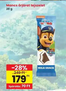 Interspar Mancs Őrjárat tejszelet ajánlat