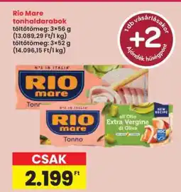 Interspar Rio Mare tonhaldarabok ajánlat