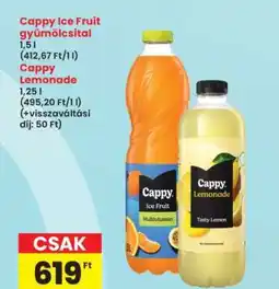 Interspar Cappy Ice Fruit gyümölcsital ajánlat