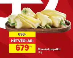 Interspar Étkézési paprika ajánlat