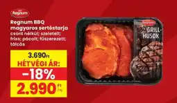 Interspar Regnum BBQ magyaros sertéstarja ajánlat