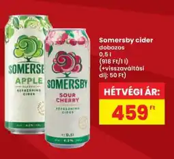 Interspar SOMERSBY Cider ajánlat