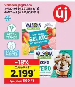 Interspar Valsoia jégkrém ajánlat