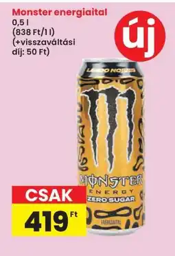 Interspar MONSTER Energiaital ajánlat