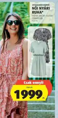 ALDI Női nyári ruha ajánlat