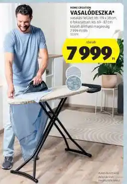 ALDI HOME CREATION VASALÓDESZKA ajánlat