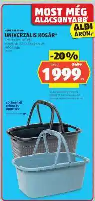 ALDI HOME CREATION UNIVERZÁLIS KOSÁR ajánlat