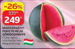 Auchan Magszegény, fekete héjú görögdinnye ajánlat
