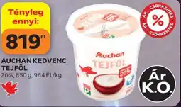 Auchan Auchan kedvenc tejföl ajánlat