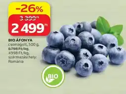 Auchan Bio áfonya ajánlat