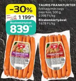 Auchan Tauris frankfurter ajánlat