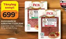 Auchan Pick rákóczi szeletelt szalámi ajánlat