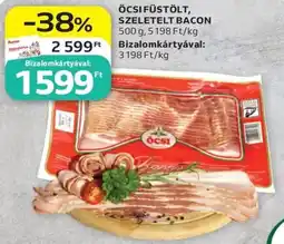 Auchan Öcsi füstölt, szeletelt bacon ajánlat
