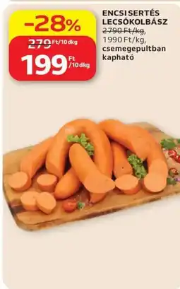 Auchan Encsi sertés lecsókolbász ajánlat