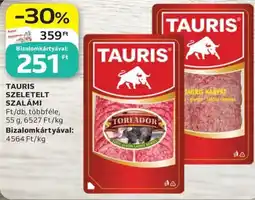 Auchan Tauris szeletelt szalámi ajánlat