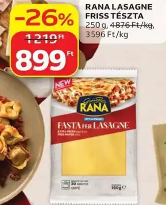 Auchan Rana lasagne friss tészta ajánlat