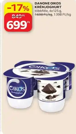 Auchan Danone oikos krémjoghurt ajánlat