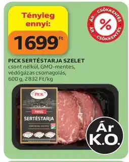 Auchan Pick sertéstarja szelet ajánlat