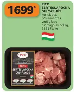 Auchan Pick sertéslapocka gulyáshús ajánlat