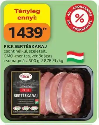 Auchan Pick sertéskaraj ajánlat