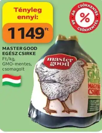 Auchan Master good egész csirke ajánlat