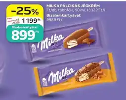 Auchan Milka pálcikás jégkrém ajánlat
