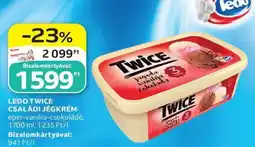 Auchan Ledo twice családi jégkrém ajánlat