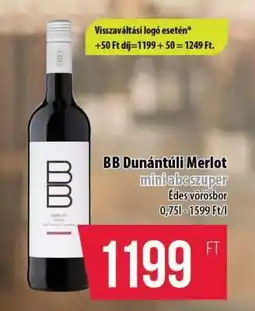 Coop BB Dunántúli Merlot ajánlat
