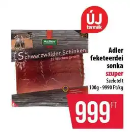 Coop Adler feketeerdei sonka ajánlat