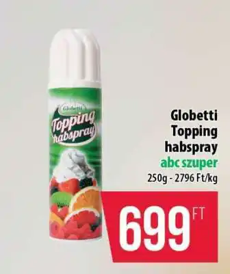 Coop Globetti Topping habspray ajánlat