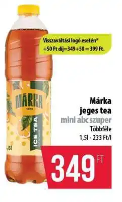 Coop Márka jeges tea ajánlat