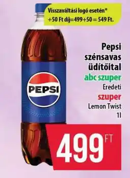 Coop Pepsi szénsavas üdítőital ajánlat