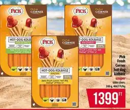 Coop PICK Fresh Corner Hot-Dog Kolbász ajánlat