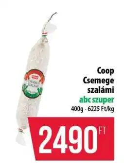 Coop Coop csemege szalámi ajánlat