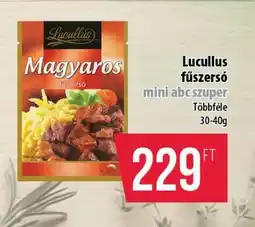 Coop Lucullus fűszersó ajánlat