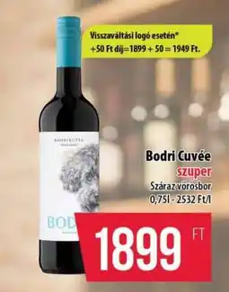 Coop Bodri Cuvée ajánlat