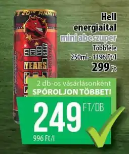 Coop Hell energiaital mini abcszuper ajánlat