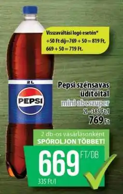 Coop Pepsi szénsavas üdítőital ajánlat