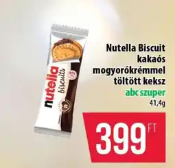 Coop Nutella Biscuit ajánlat