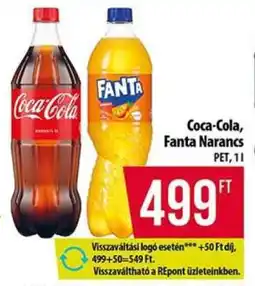 Coop Coca-Cola, Fanta Narancs ajánlat